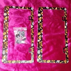 Honey Bee License Plate Frames, New